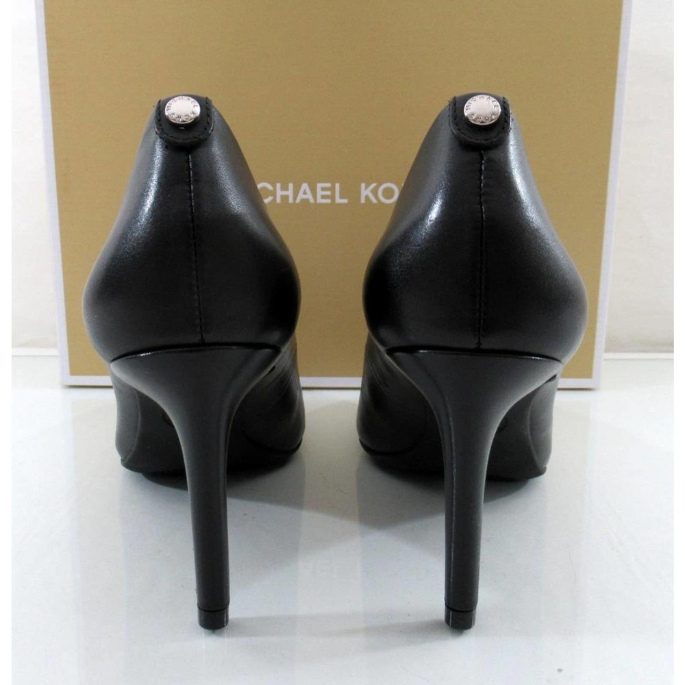 Michael Kors Dorothy Flex Pointy Toe Pumps Heels Leather Black - Picture 5 of 7